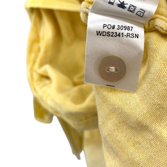 Faherty Dream Cotton Gauze Camel Dress in Sahara Sun New - Picture 8 of 9